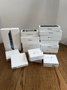 Lot Of 16 iPhone / Apple Watch / AirPod / iPad Mini Empty Boxes Lot - Photo 1 sur 5