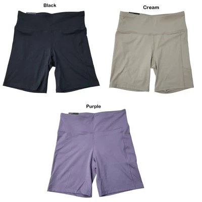 DKNY Women's Buttery Soft Lightweight Mid-Rise 7" Inseam Bike Short - Image 1 of 3