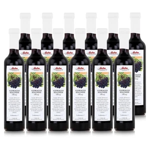 Darbo Schwarzer Holunder Sirup 500ml - Cocktails Kaffeesirup (12er Pack) - Bild 1 von 6