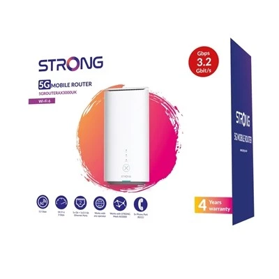 Strong 5GROUTERAX3000UK 5G Unlocked Mobile Broadband Wireless Router With 2X Lan - Image 1 of 1