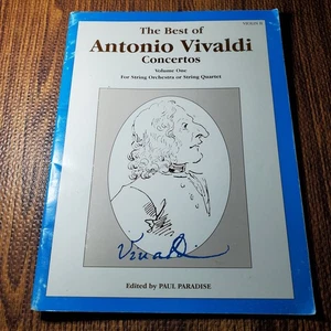 Vivaldi Concertos Volume One Violin II Sheet Music - Picture 1 of 5