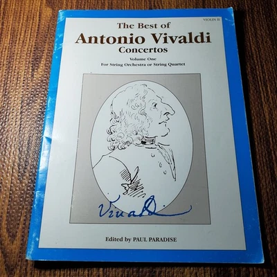 Vivaldi Concertos Volume One Violin II Sheet Music - Image 1 of 4