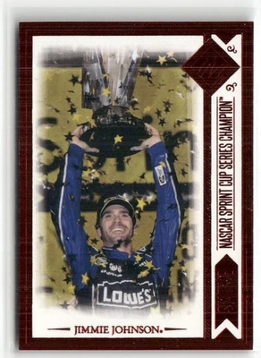 2014 Press Pass Total Memorabilia #50 Jimmie Johnson Red ☘️075 - Image 1 of 2