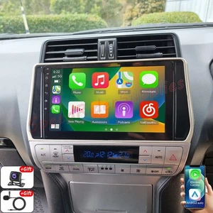 For Toyota Prado 2018-2022 Wireless Carplay Android 14 Car Radio WIFI GPS 4+64GB - Picture 1 of 23