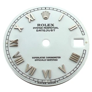 Genuine Rolex Oyster Perpetual Datejust 31mm Roman Dial White & Steel 68274 - Picture 1 of 4