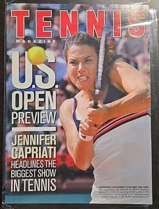 Tennis Magazine 2001 US Open Preview New York Times Supplement Jennifer Capriati - Bild 1 von 2