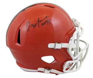 Browns Ozzie Newsome "HOF 99" Signed 2024 Full Size Speed Rep Helmet BAS Witness - Picture 1 of 3