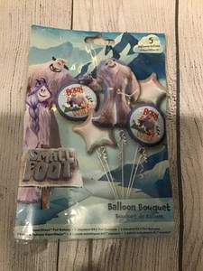 Small Foot Bundle 5 Balloons Bouquet-NEW - Picture 1 of 2