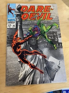 VINTAGE MARVEL Daredevil 45, Jester, Statue of Liberty , 1968. 3.0 - Picture 1 of 5