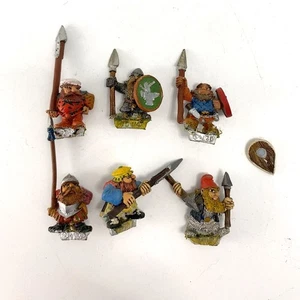 x6 Nains Maraudeur Métal Warhammer FB | P-00FJJ - Picture 1 of 2