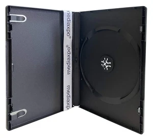Standard schwarze Single Film DVD Hüllen 14 mm - durchsichtige Hülle Cover -... - Bild 1 von 4