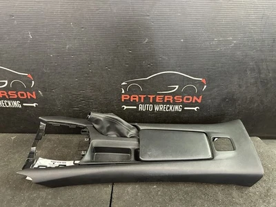 17-20 FIAT 124 SPIDER FRONT CENTER FLOOR CONSOLE W/ PARKING E-BRAKE BOOT - Image 1 of 4