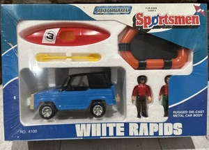 Vintage 1981 TootsieToy No. 4100 Sportsmen White Rapids Play Set- Factory Sealed - Picture 1 of 5