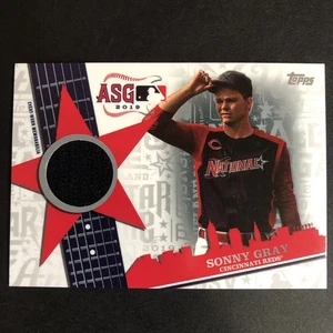 2019 Topps Update Series All-Star Stitches Sonny Gray #ASSR-SGR (MEM) Worn Card - Bild 1 von 2