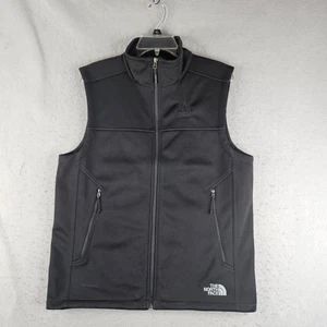 Chaleco WindWall The North Face para Hombres Medio Negro Softshell Logo USAA NF0A3LGZ - Imagen 1 de 14