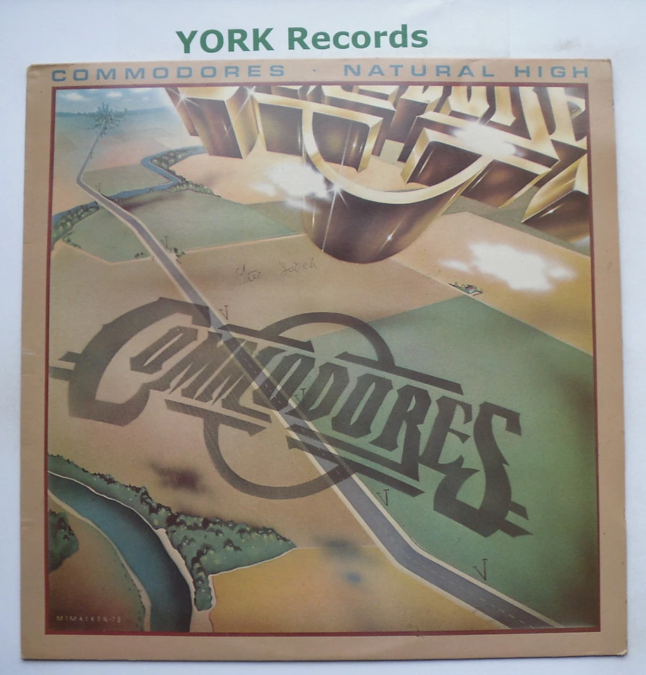 COMMODORES - Natural High - Excellent Condition LP Record Motown STML 12087 - Image 1 of 1