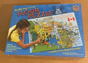 Master Pieces 36 Big Piece Floor Puzzle of Canada - Picture 1 of 5