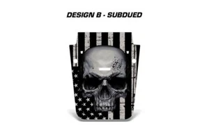 Hood Wrap Graphic Sticker Flag Decal for Jeep Wrangler 2007-2018 SUBDUED LN - Bild 1 von 2