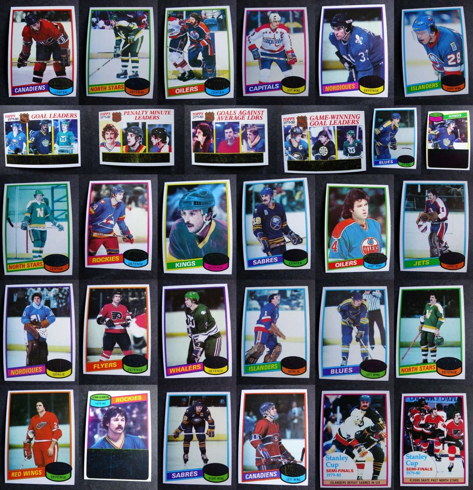 1980-81 Topps Hockey Cards Complete Your Set U You Pick List 133-264 - Image 1 of 1