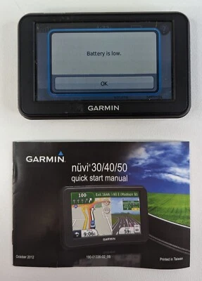 Garmin Nuvi 40 LM Navigation Unit  40LM GPS - EUC - TESTED - Image 1 of 4