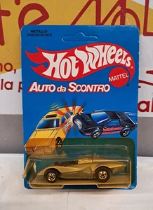 HOTWHEELS 1/64 AUTO DA SCONTRO    MATTEL 1984 ITEM 7582   MADE IN HONG KONG - Foto 1 di 3