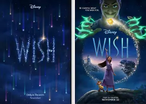 Disney's WISH 2023 27x40 DS Movie Teaser + Payoff Poster Posters - Picture 1 of 3