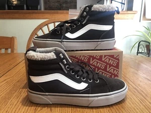 Vans Filmore Hi Suede Sherpa Chocolate – wasserabweisend behandelt Damengröße 9,5 - Bild 1 von 7