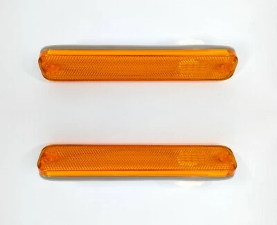 Conjunto de luces marcadoras laterales ámbar delanteras para camioneta Ford, Bronco y furgoneta Foto 1 de 4