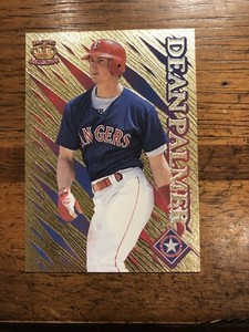 1996 (RANGERS) Pacific Prisms GOLD parallel #P137 Dean Palmer