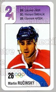 1998-99 Czech Bonaparte National Team #2A Martin Rucinsky