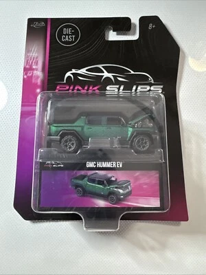 JADA PINK SLIPS GMC HUMMER EV DIE-CAST Verde Foto 1 de 3