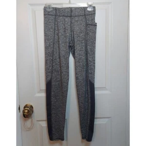 C9 By Champion Grey Two Tone Capri Athletic Leggings Side Pocket Girl's Size XL - Picture 1 of 11