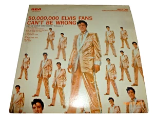 ELVIS PRESLEY VERY RARE KOREA Gold Records Vol 2 50,000,000 fans can’t be wrong - Picture 1 of 4