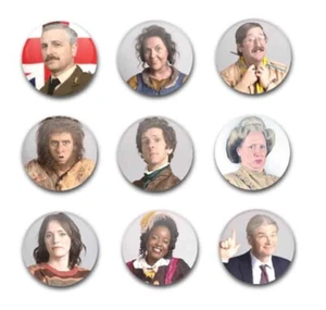 INSIGNIAS DE BOTÓN 25MM 1" X9 SERIE DE TV FANTASMAS - Imagen 1 de 1