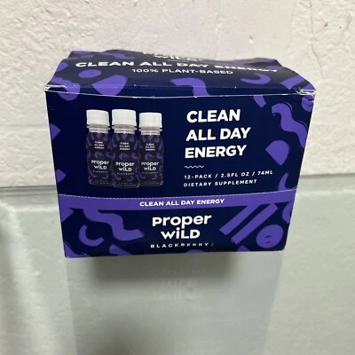 Blackberry Proper Wild Energy Shot, 2,5 oz - Foto 1 de 4