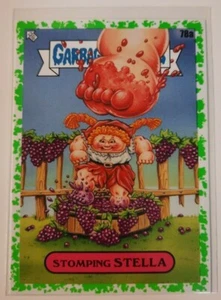 Tarjeta Topps Garbage Pail Kids 2021 GPK Food Fight STELLA #78a verde - Imagen 1 de 1