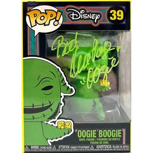 Funko Pop firmado por Ken Page Oogie Boogie! Pesadilla antes de Navidad Liga Negra - Imagen 1 de 1
