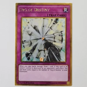 Dig of Destiny - MVP1-ENG22 - Gold Rare - NM - 1st ed - Yugioh - Picture 1 of 2