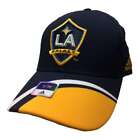 Los Angeles Galaxy Adidas FitMax70 Navy Structured Fitted Baseball Hat Cap (S/M)