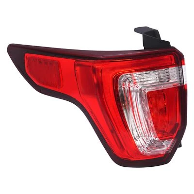 DOT For 16-19 2018 Ford Explorer Driver Left Side Tail Light Brake Lamp W/bulb Foto 1 de 4