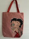 Betty Boop Tote Bag Cult Cartoon Character Figure Heart Print Betty Boop Front Only A$22.00 on eBay