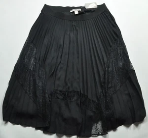 Forever 21 knielanger Rock schwarz Größe Medium - Bild 1 von 5