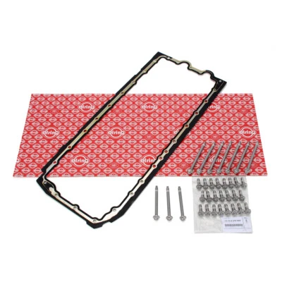 ELRING Ölwannendichtung ORIGINAL BMW Schraubensatz E81-88 E90-93 F30-34 E60 F10 - Bild 1 von 2