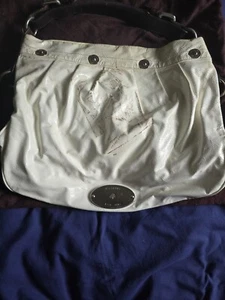 Mulberry Mitzy hobo white patern hand bag - Picture 1 of 9