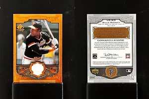 SP Legendary Cuts 2006 #LM-WM Willie McCovey Legendary Materials 57/99 - Imagen 1 de 3