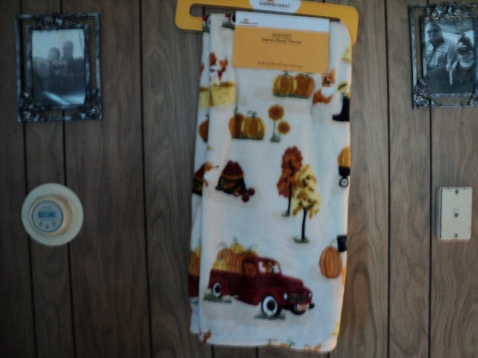 Celebrate Throw 50" " - Harvest Pumpkin Patch