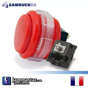 Crown / Samducksa SDB-202 Cherry - Arcade Push button - Rouge Red - Bild 1 von 4