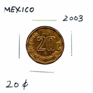 Mexico 20 Centavos Coin 2003 as pictured - Picture 1 of 6
