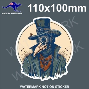 THE PLAGUE STICKER CROW SKULL - Bild 1 von 1