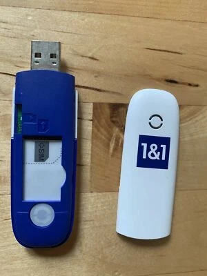 1&1 Surfstick 7,2 MB ZTE MF190 3G ohne Simlock Win7 Win8 Win10 MOBILES INTERNET - Bild 1 von 2